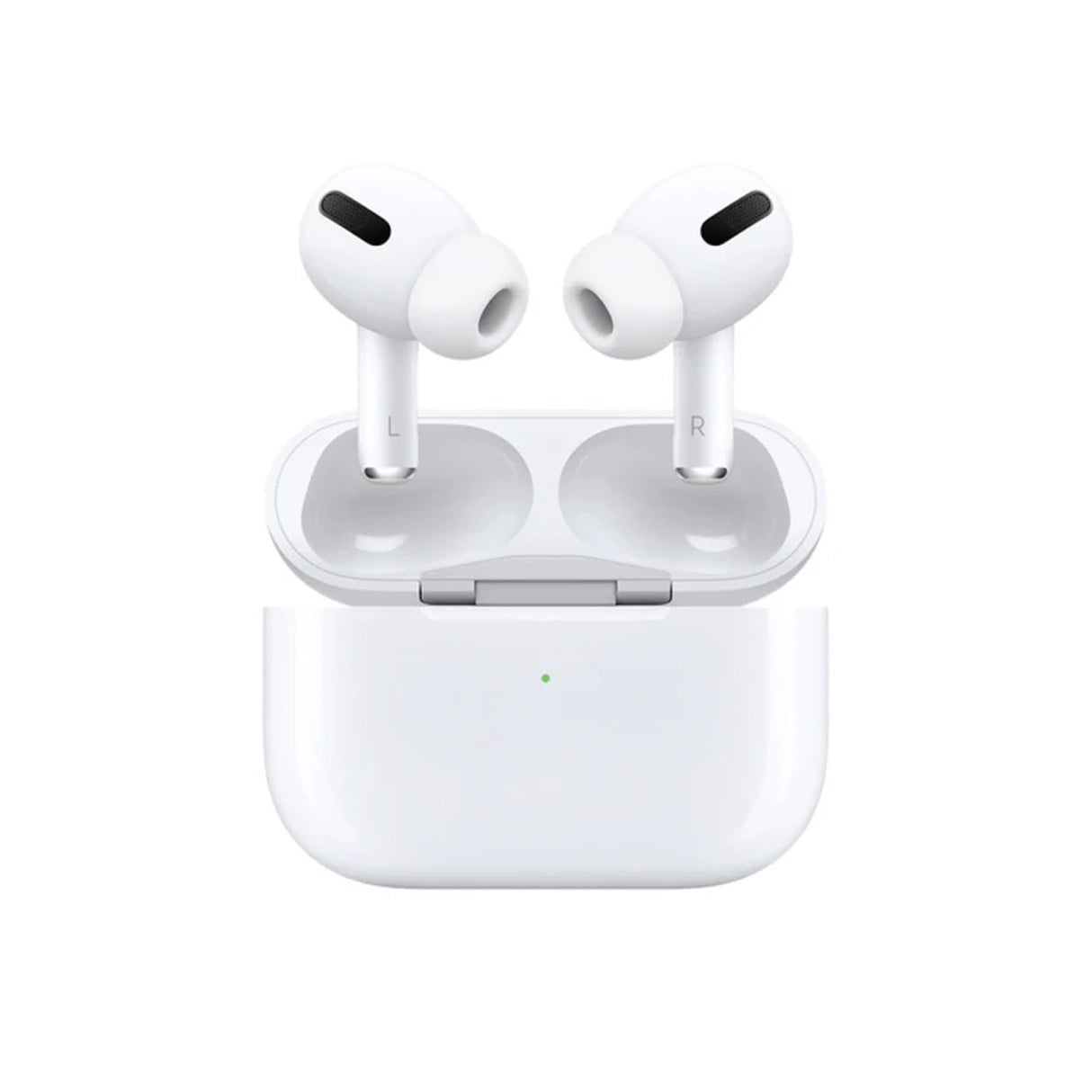 Airpods pro 2 White with charging case on a white background