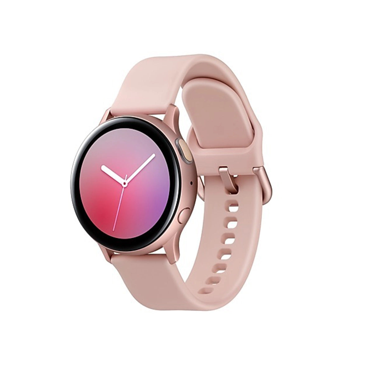Watch active 2 with a pink band on a white background