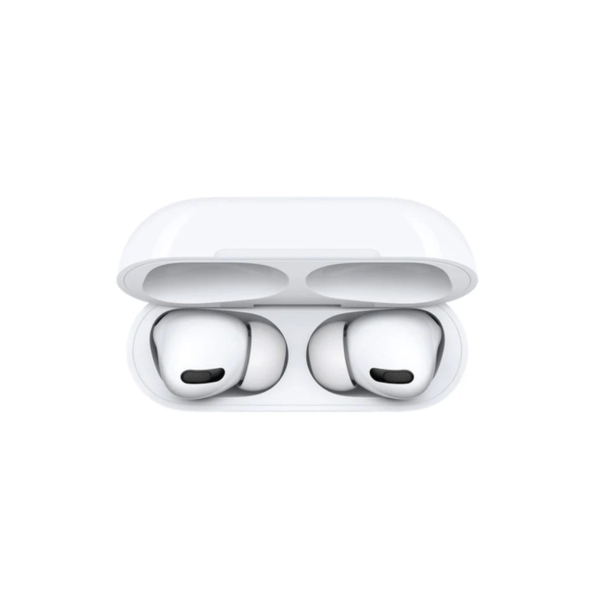 Airpods pro 2 White in a charging case on a white background
