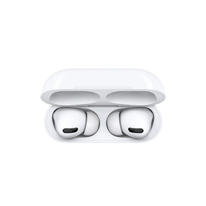 Airpods pro 2 White in a charging case on a white background