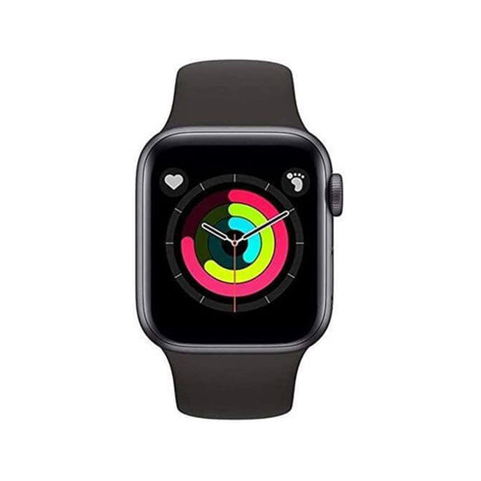 T500 Smartwatch with a black band on a white background