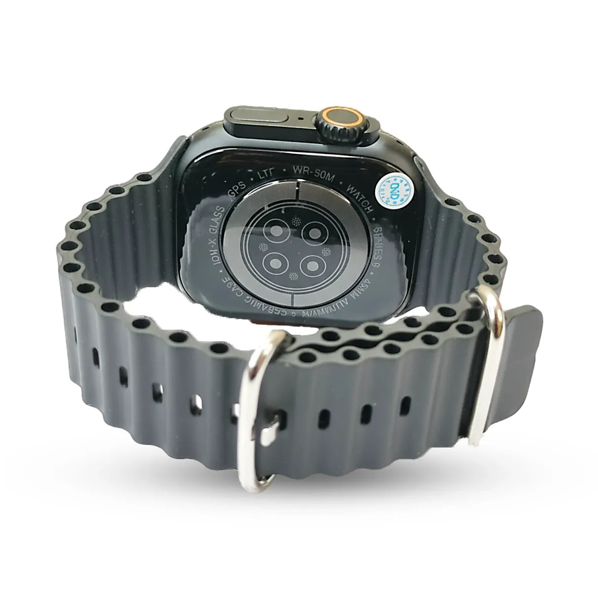 T ultra 2 Smartwatch with a unique gray band on a white background