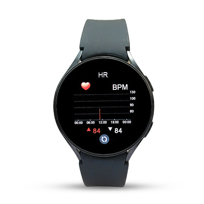 watch 6 Smartwatch with heart rate monitor display on a white background