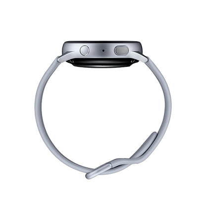 Watch active 2 with a gray band on a white background